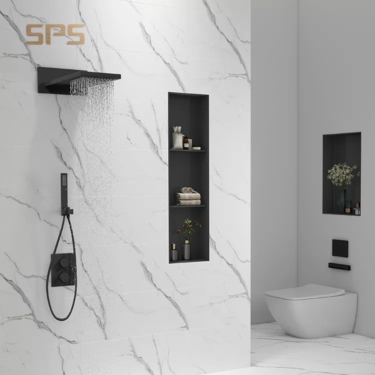 P52038 Luxury Rainforest Shower Head Hotel Use Wall Mounted Nordic