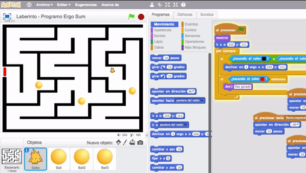 Descargar Scratch 2 Lenguaje de Programación en español Download (2020)