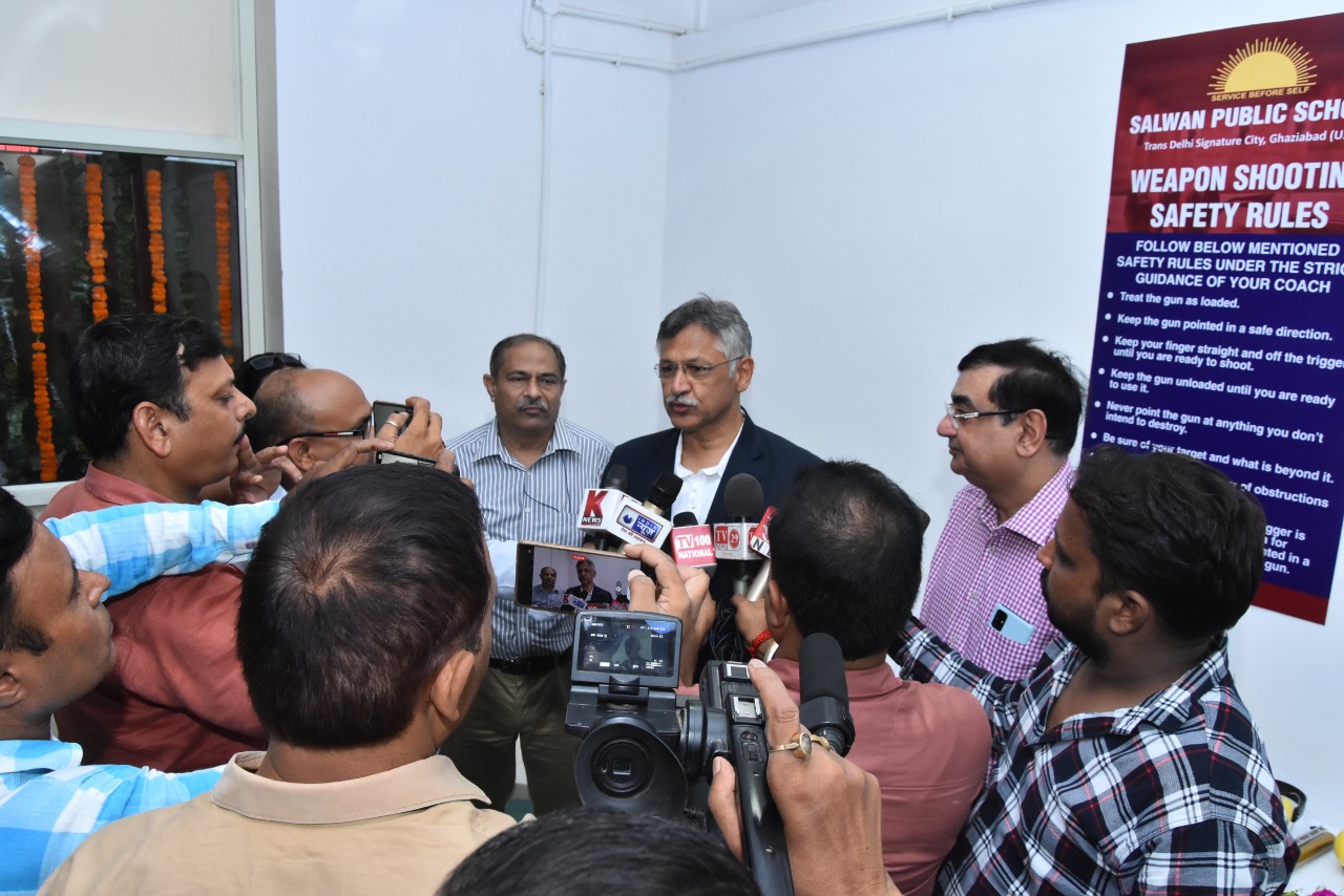 Inauguration of state of art Shooting Range Salwan Public School