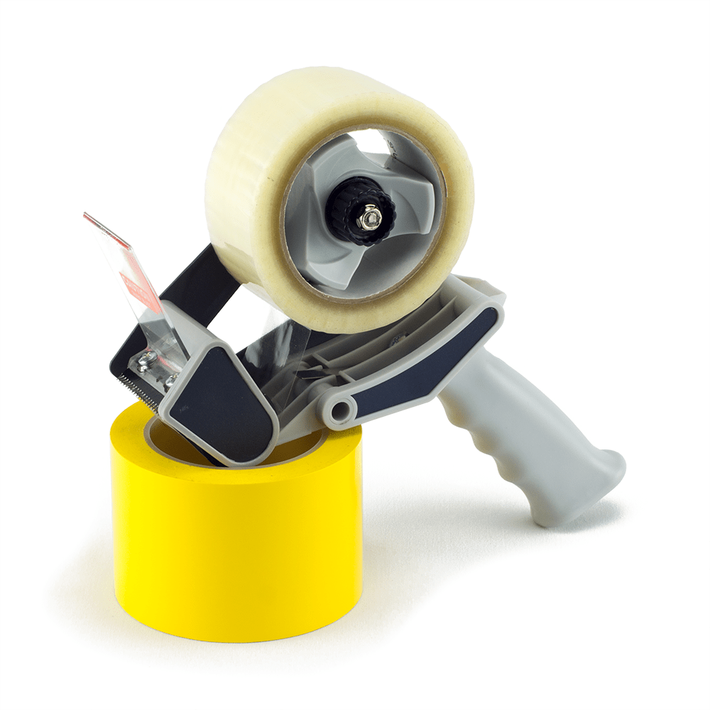 Deluxe Carton Sealing Tape Dispenser (2", 3") Screen Printing Tapes