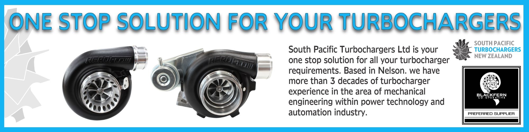 South Pacific Turbochargers Nelson Marine Turbocharger servicing