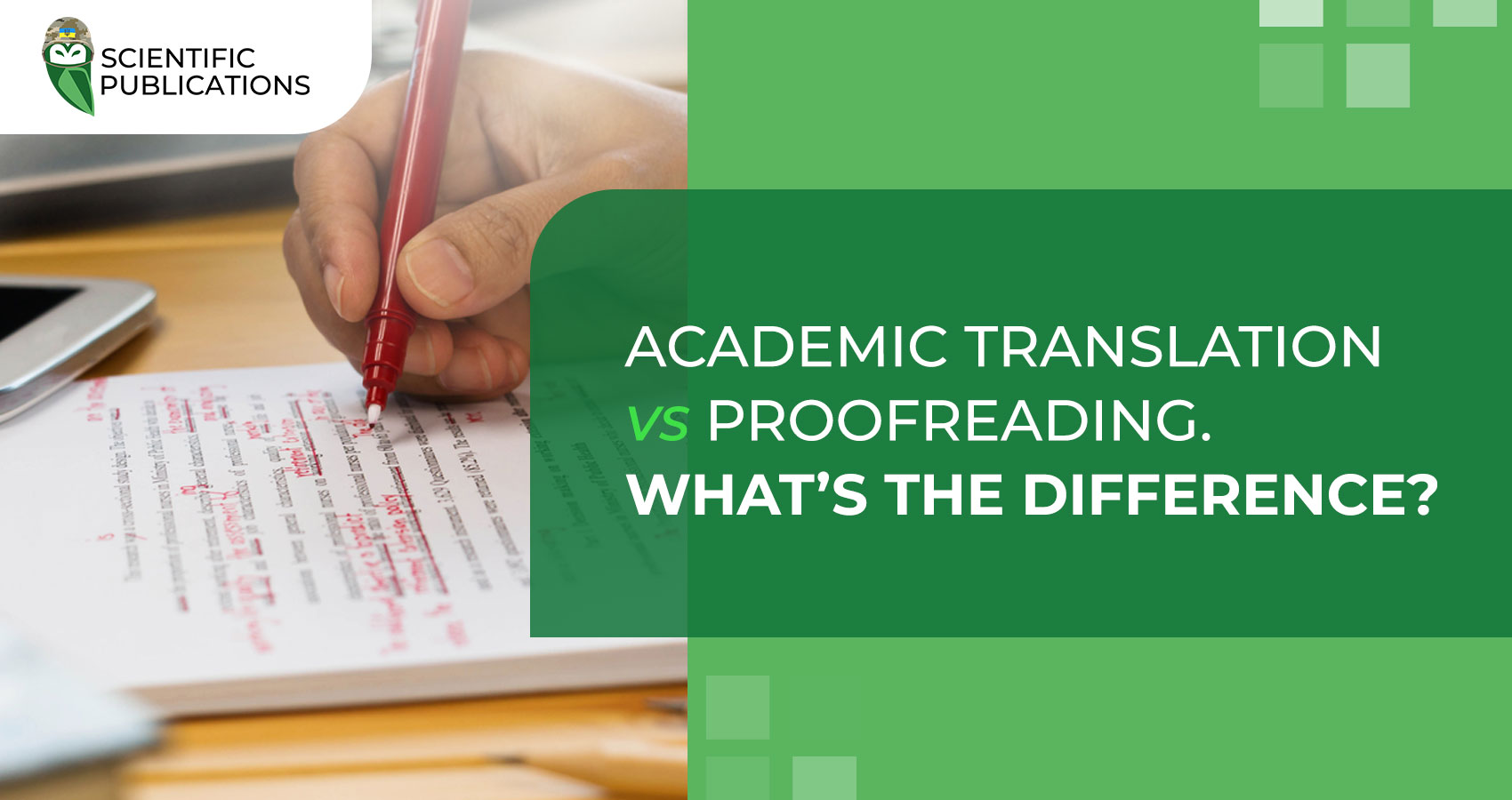 The process of academic translation and proofreading what are the
