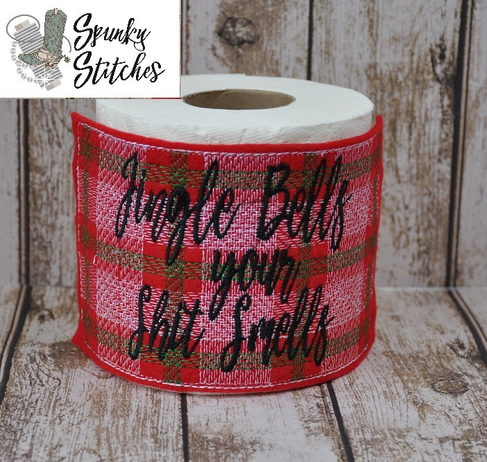 Jingle Bells Your Sh& Smells Paper Wrap