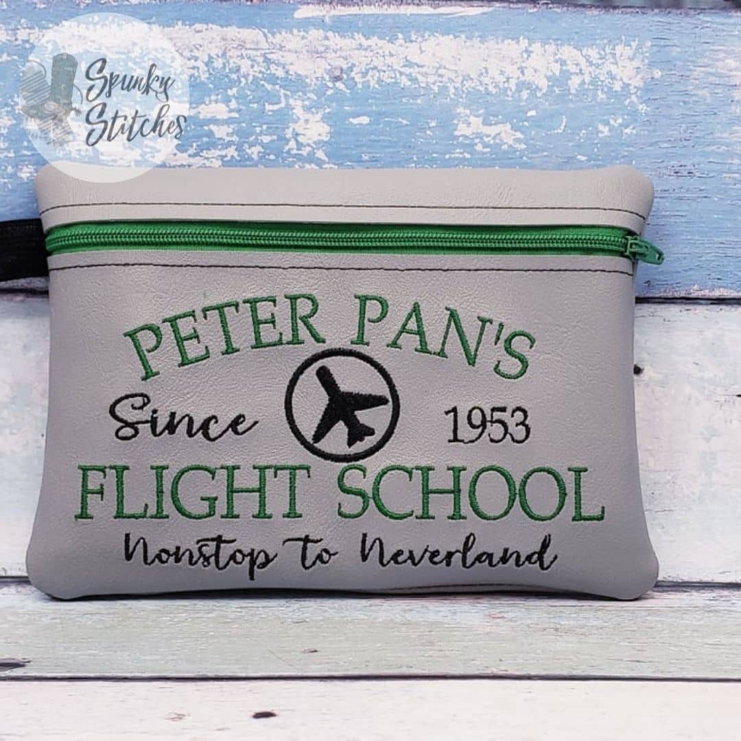 Flight School Zipper Bag