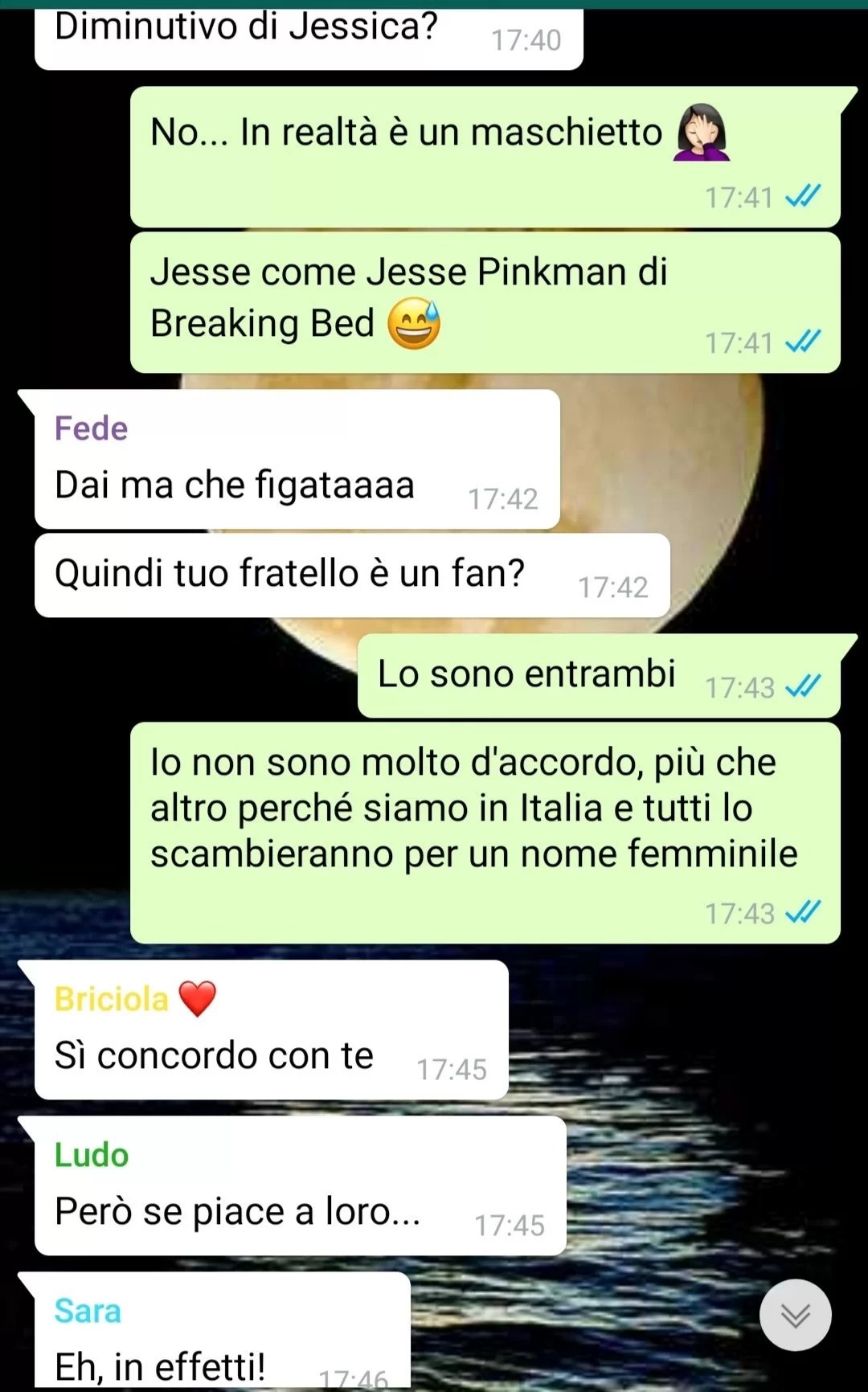 Nomi strani SpunteBlu