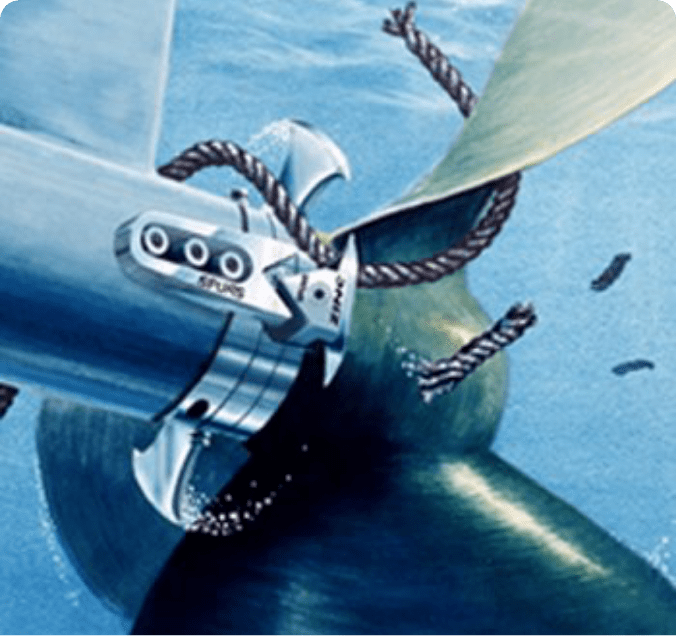 PROPELLER MOUNTED SHIP CUTTERS