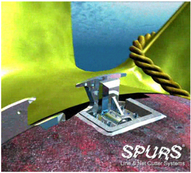 PROPELLER MOUNTED SHIP CUTTERS