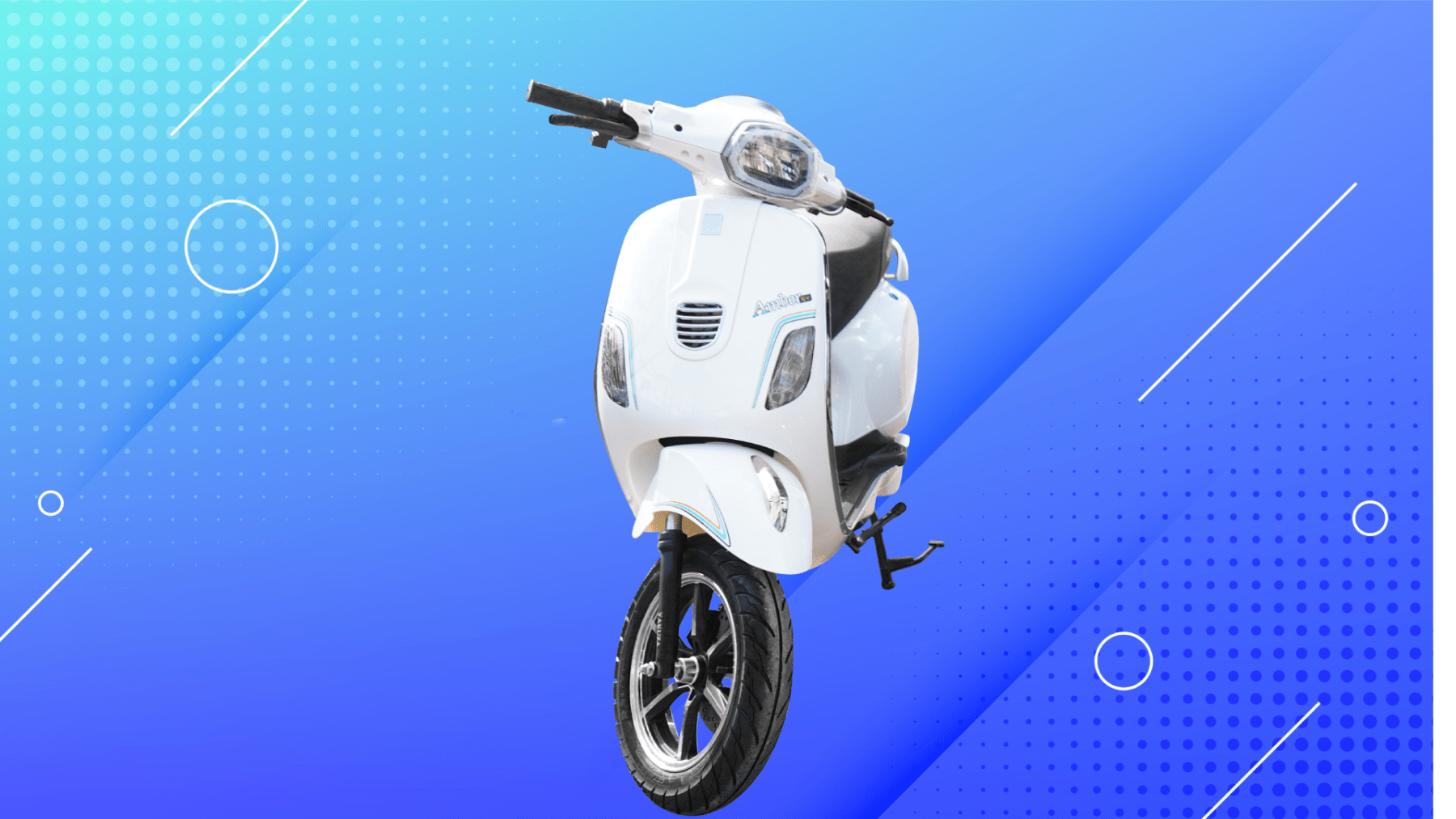 Amber Low Speed EScooter Spurtric