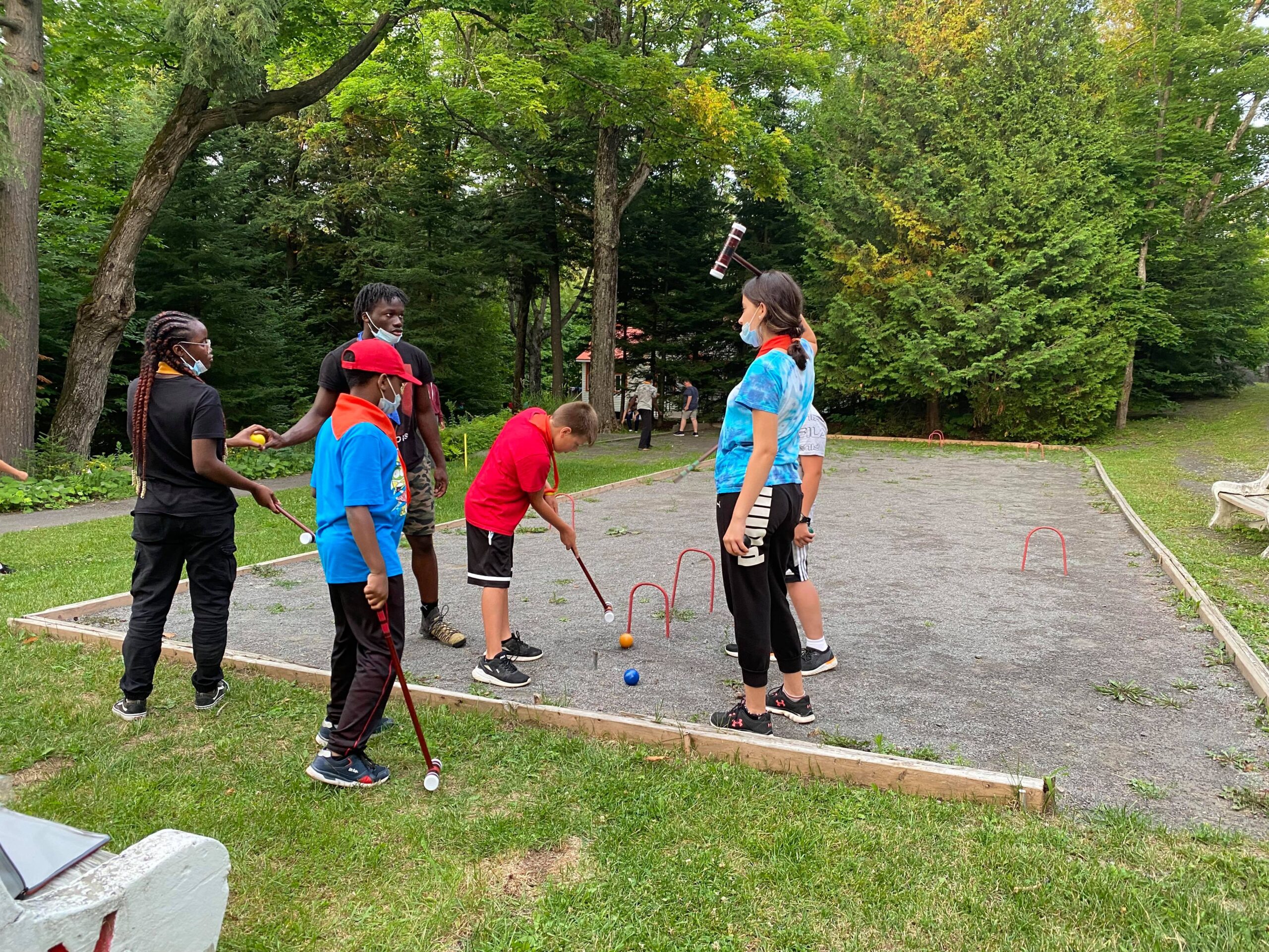 2e camp des jeunes Camps de l’Avenir (lac Ouimet) Service de