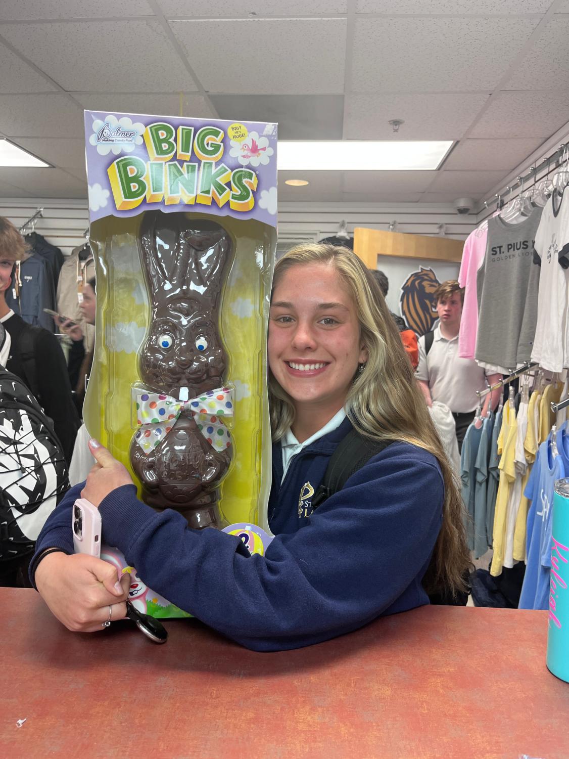 Big Binks chocolate bunnies are a hit in the Roar Store Golden Lines
