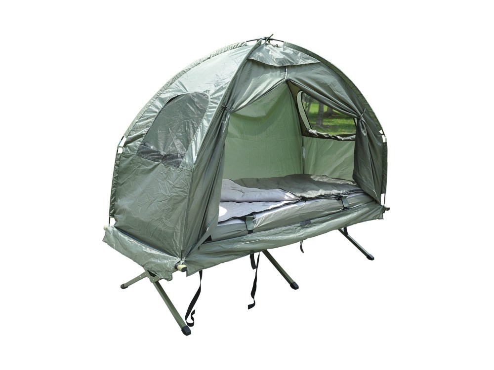 This Pop Up Tent Cot Is Both Camping Gear and a Useful Emergency Item SPY