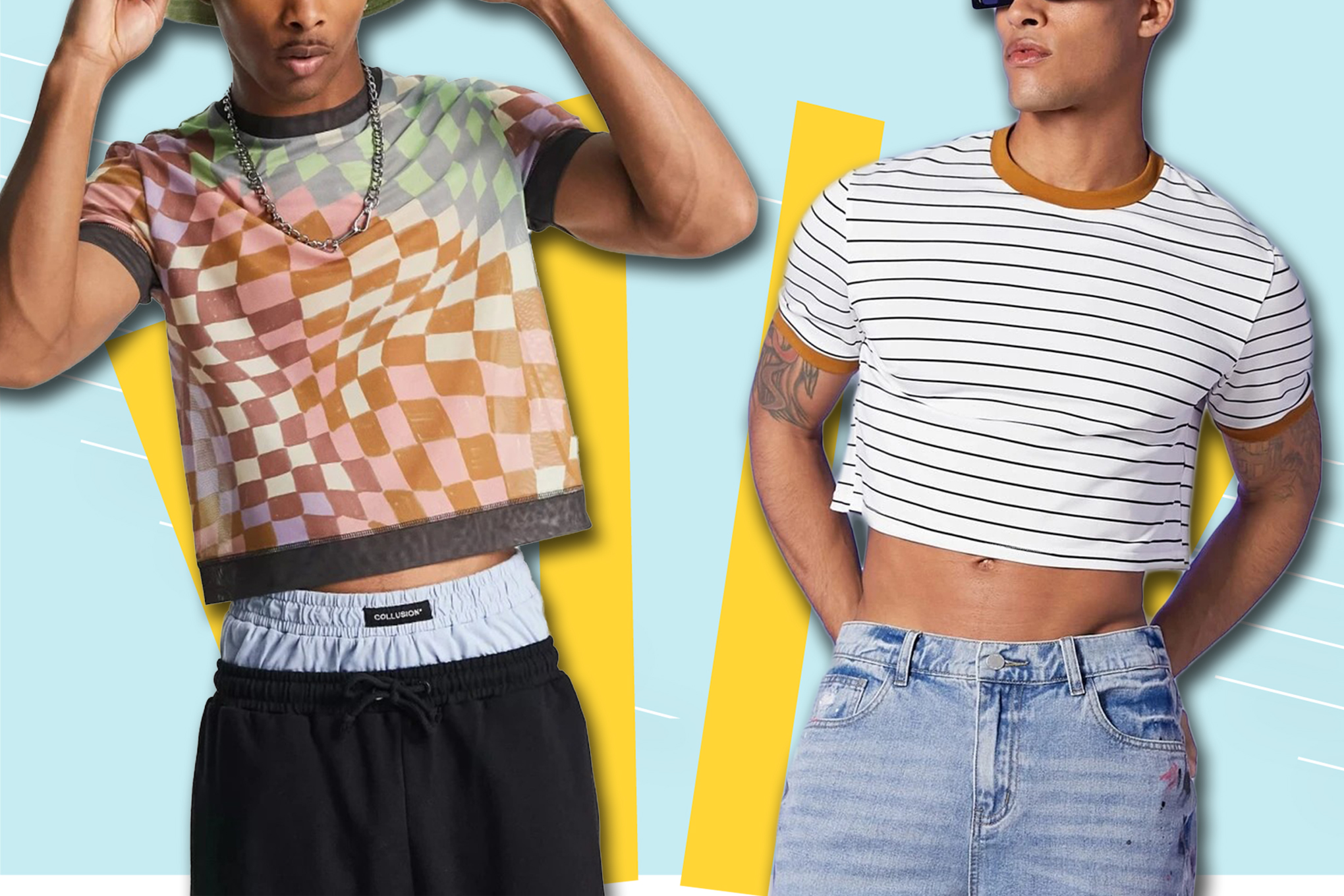 The 10 Best Crop Tops for Men You Need to Own For Summer 2022 SPY
