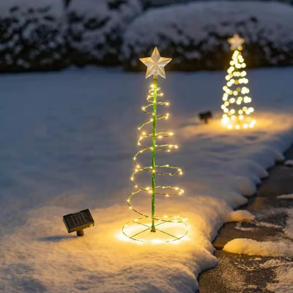 Solar Outdoor Christmas Light Tree Dropshipping Winning Products