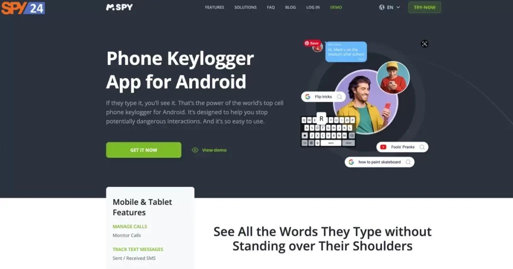 10 Best Keyloggers For Android And iPhone In 2023 SPY24