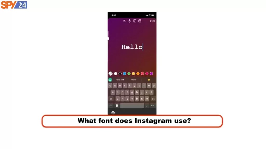 What Font Does Instagram Use? for Stories Bio Messages
