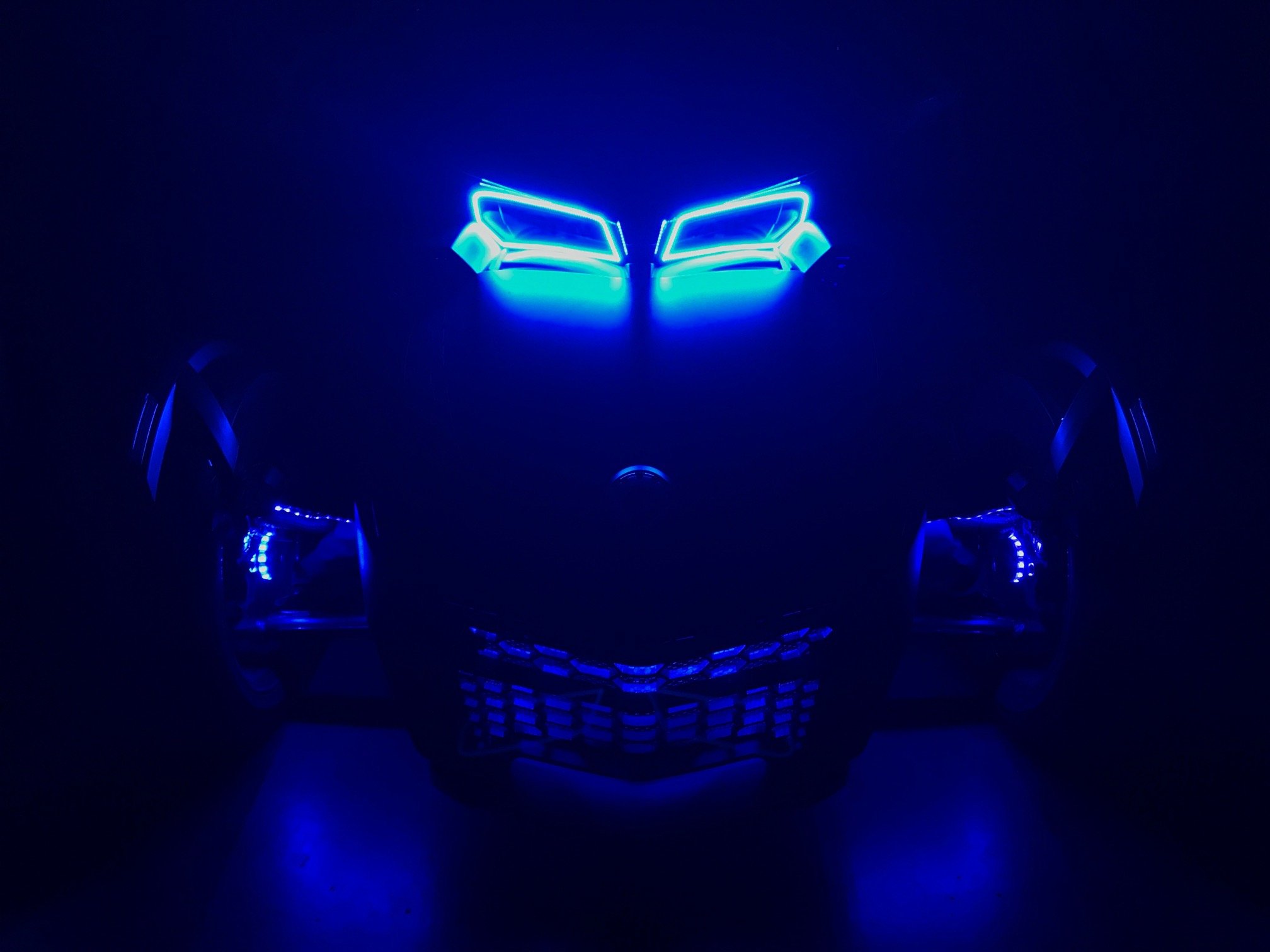 Halo Multi-Color Headlight Rings – Spyder Boyz