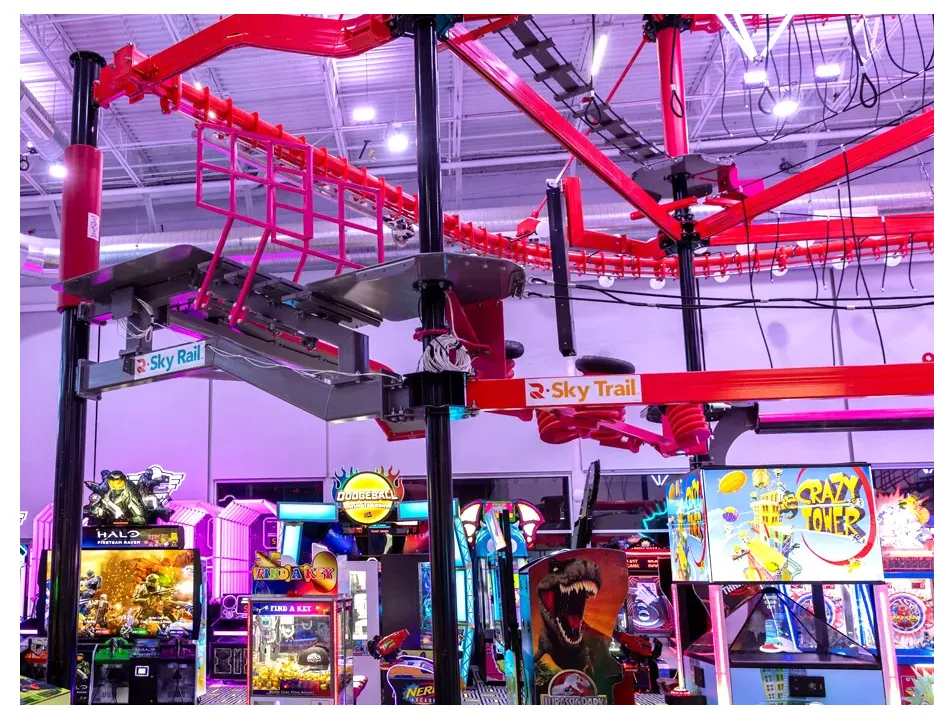 Ropes Course Aerial Ninja