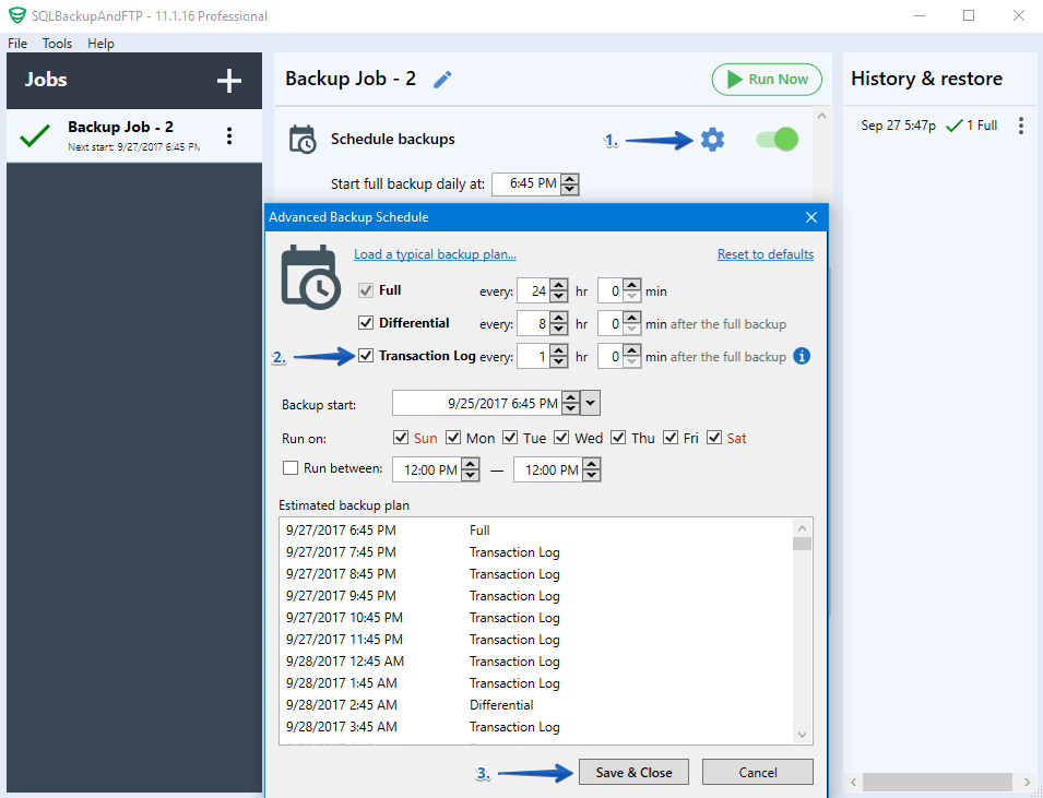 Transaction Log Backup Sql Server Backup Academy