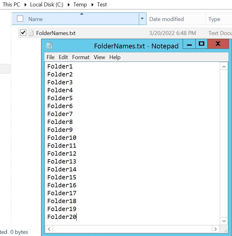 Powershell Script to Create Folders » SQLGeeksPro