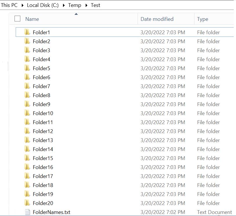 Powershell Script to Create Folders » SQLGeeksPro