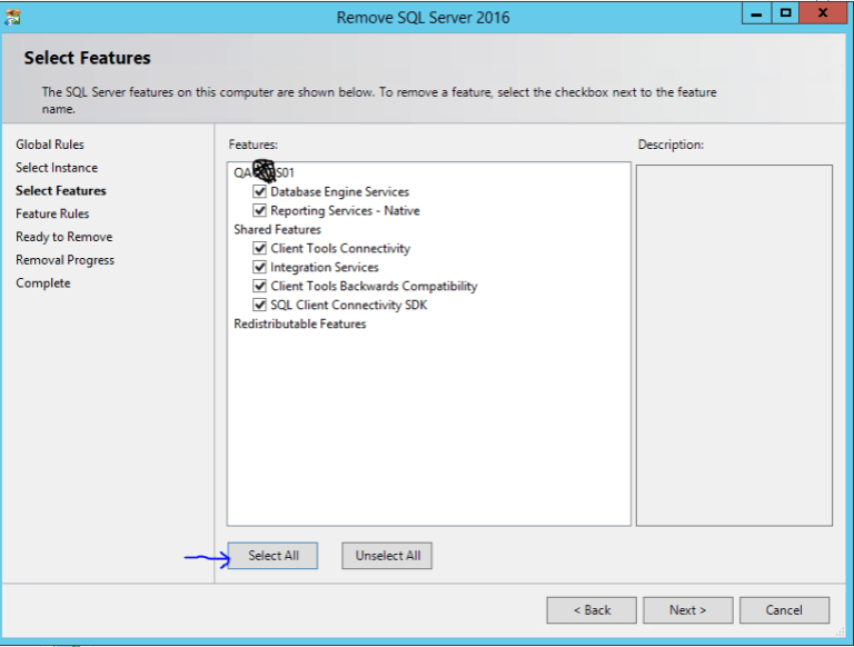 Steps to remove SQL Server 2016 Instance SQL Server World