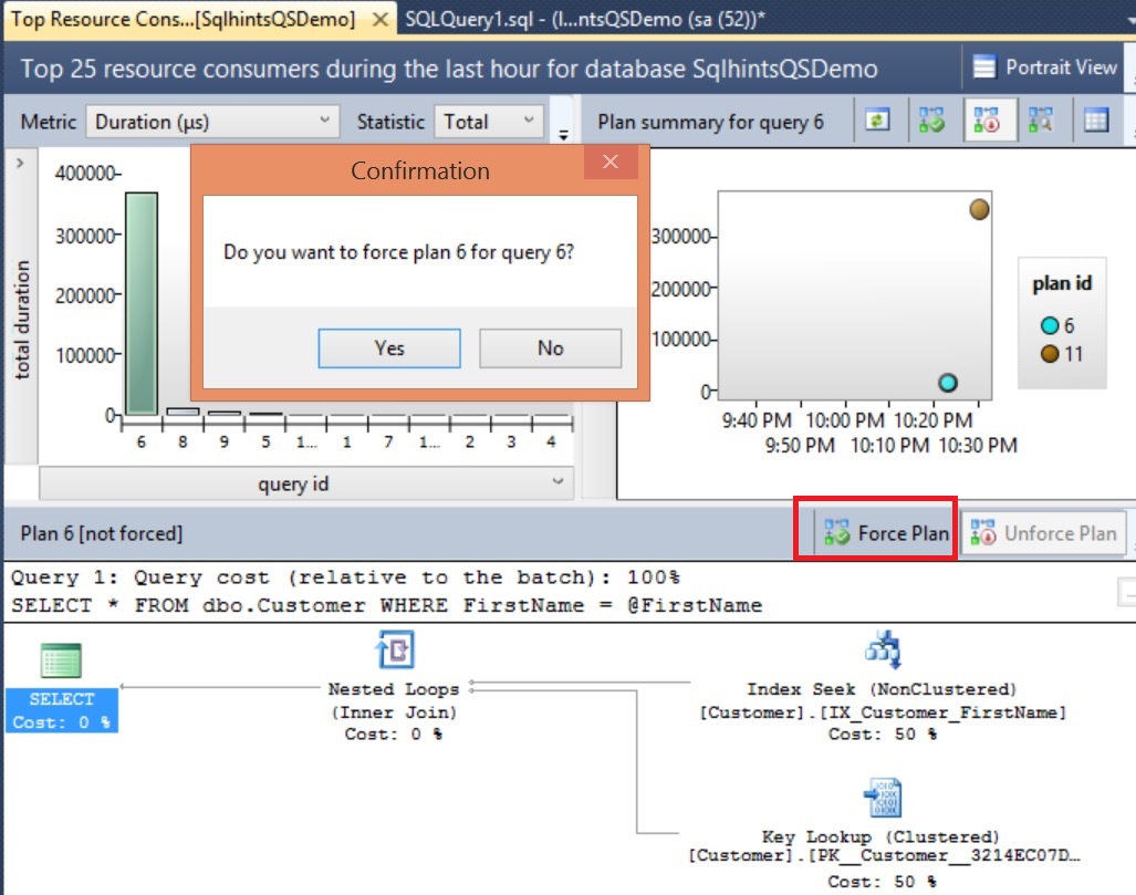 Query Store in Sql Server 2016