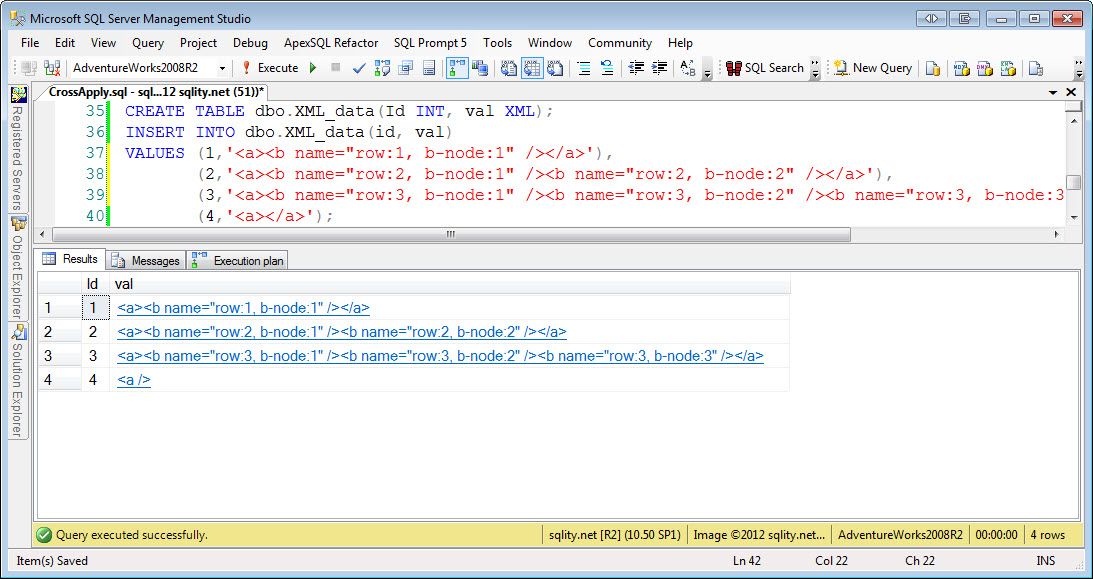 A Join A Day The Outer Apply