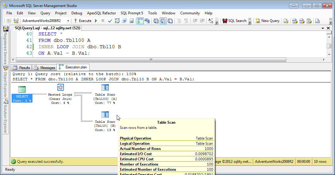 A Join A Day The Nested Loops Join