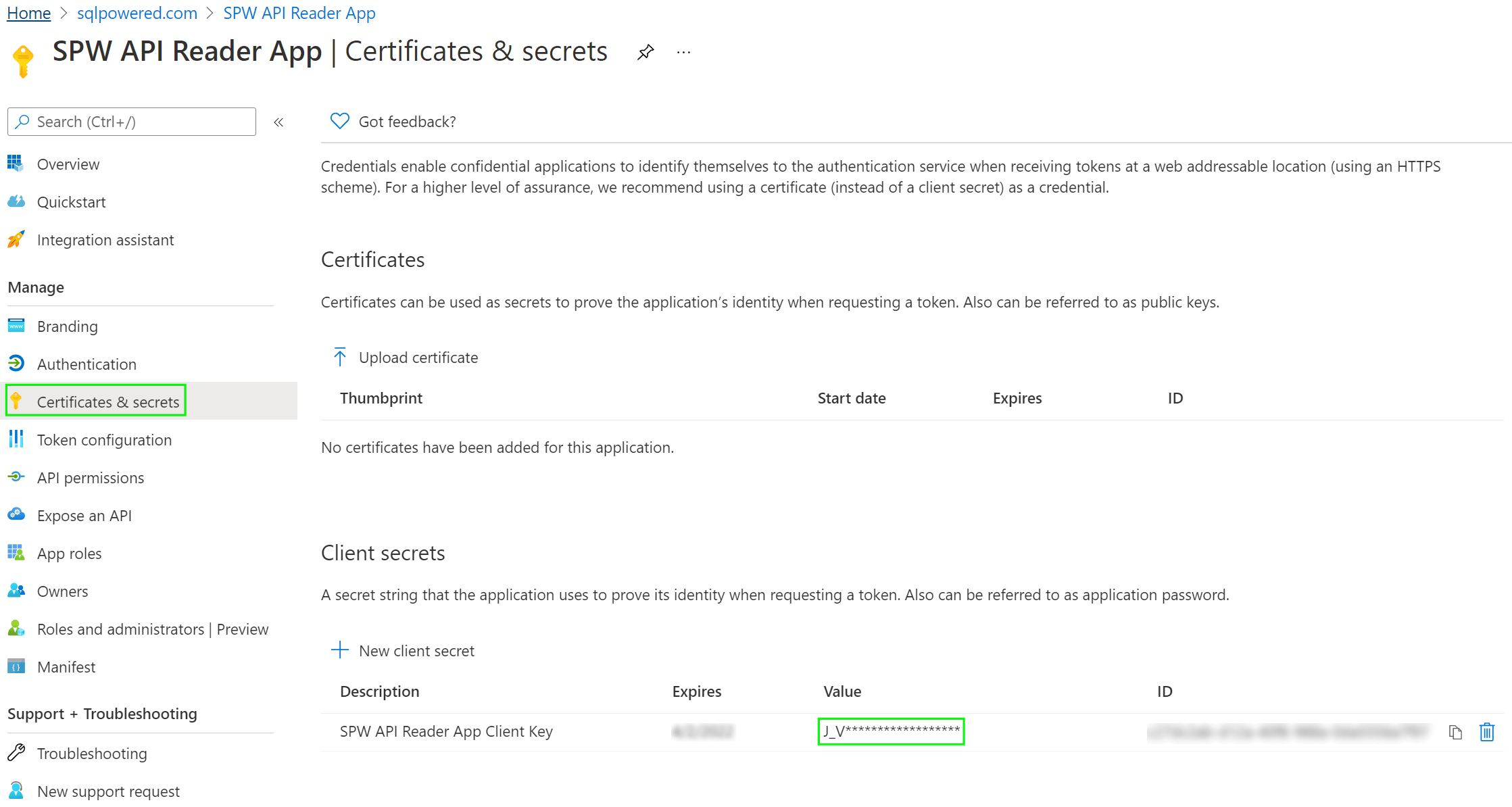 Power BI API Connector (sample application)