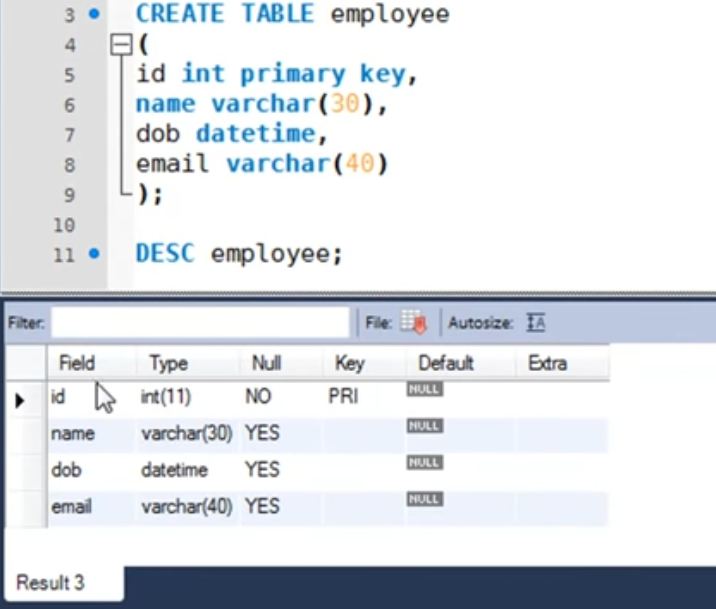 How to Create a Table in SQL? Simple Example (Updated 2020)