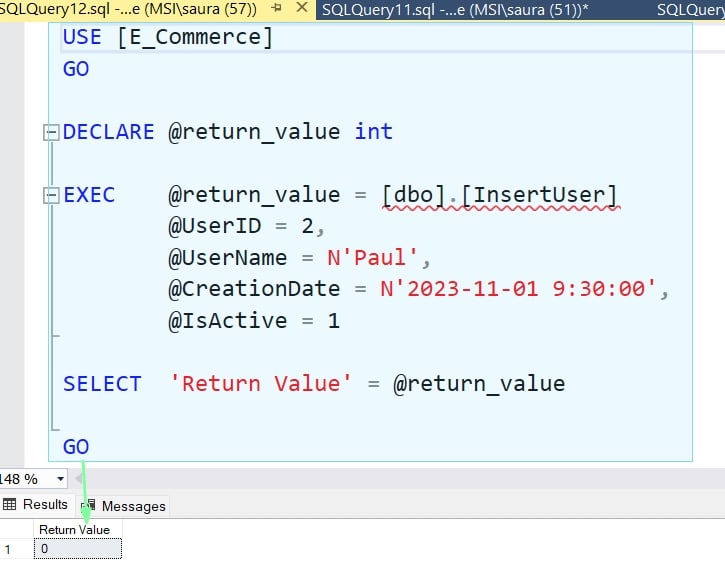 How to Execute Stored Procedure for Insert in SQL Server? SQL Server Guides