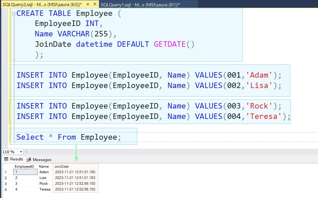 How to use GETDATE Function in SQL Server SQL Server Guides