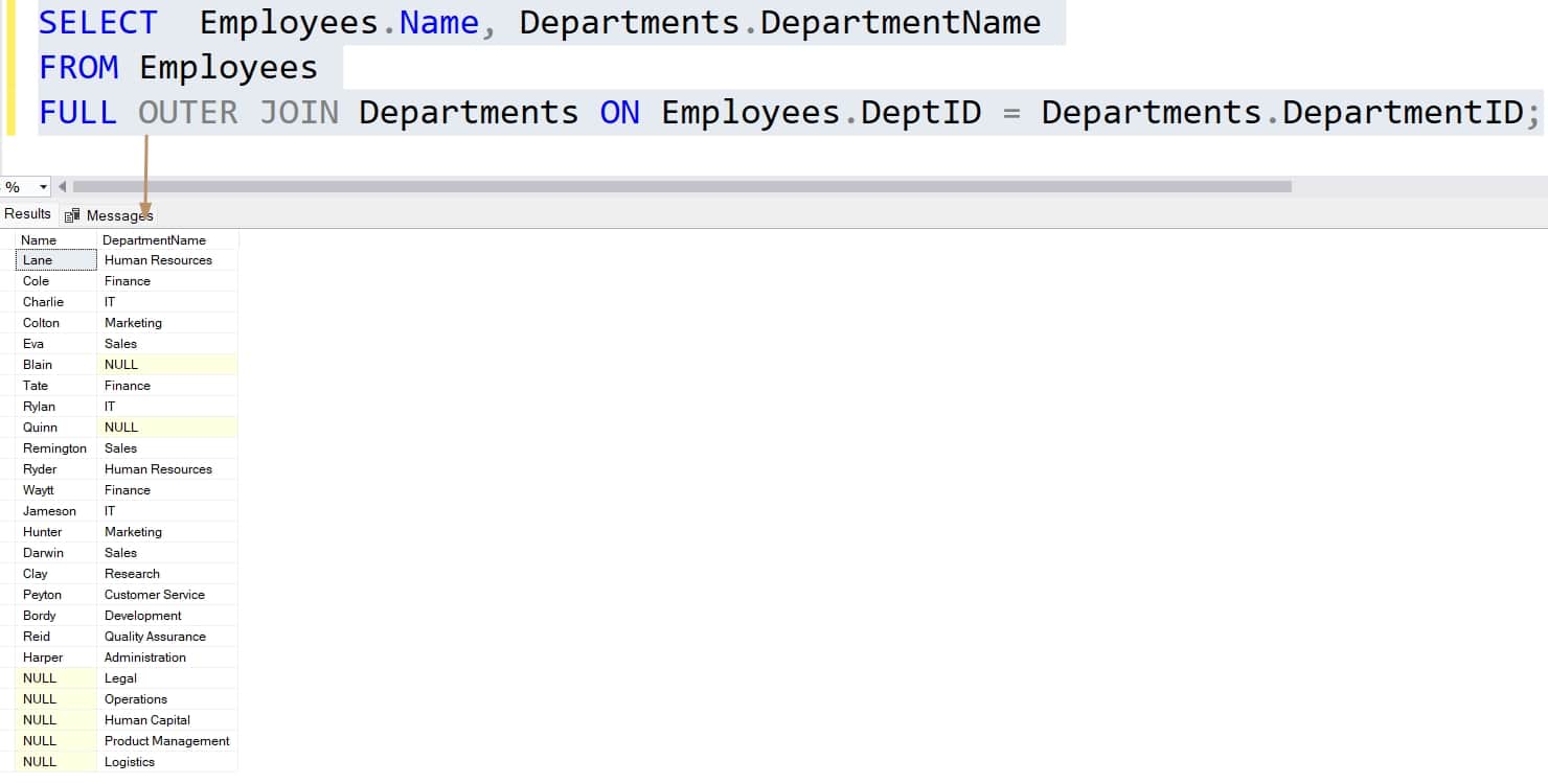 JOIN in SQL Server SQL Server Guides