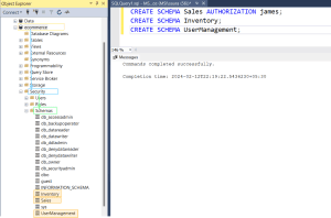 How to CREATE SCHEMA in SQL Server - SQL Server Guides