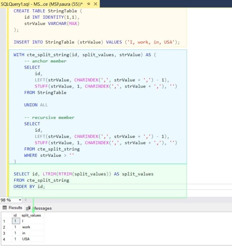 SQL Server Split String into Rows SQL Server Guides