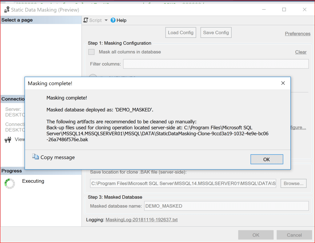 Static Data Masking in SQL Server sql server warrior