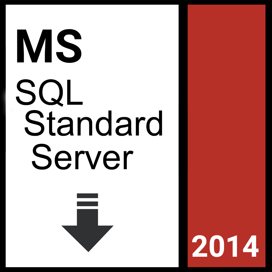 MS SQL Standard Server 2014 + 1 CAL OEM License SQL Software Solutions