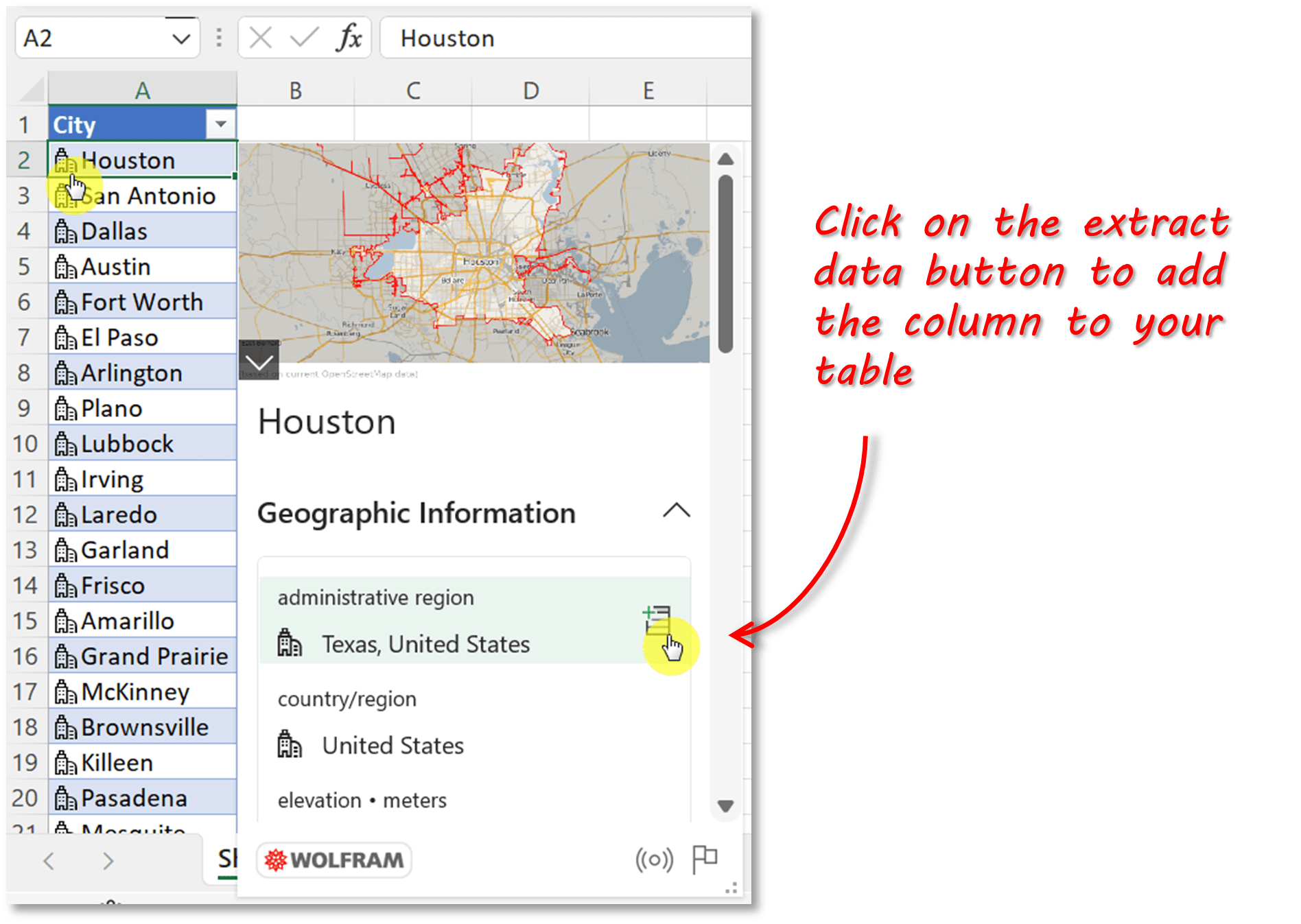 Excel Linked Data Types An Introduction SQL Spreads