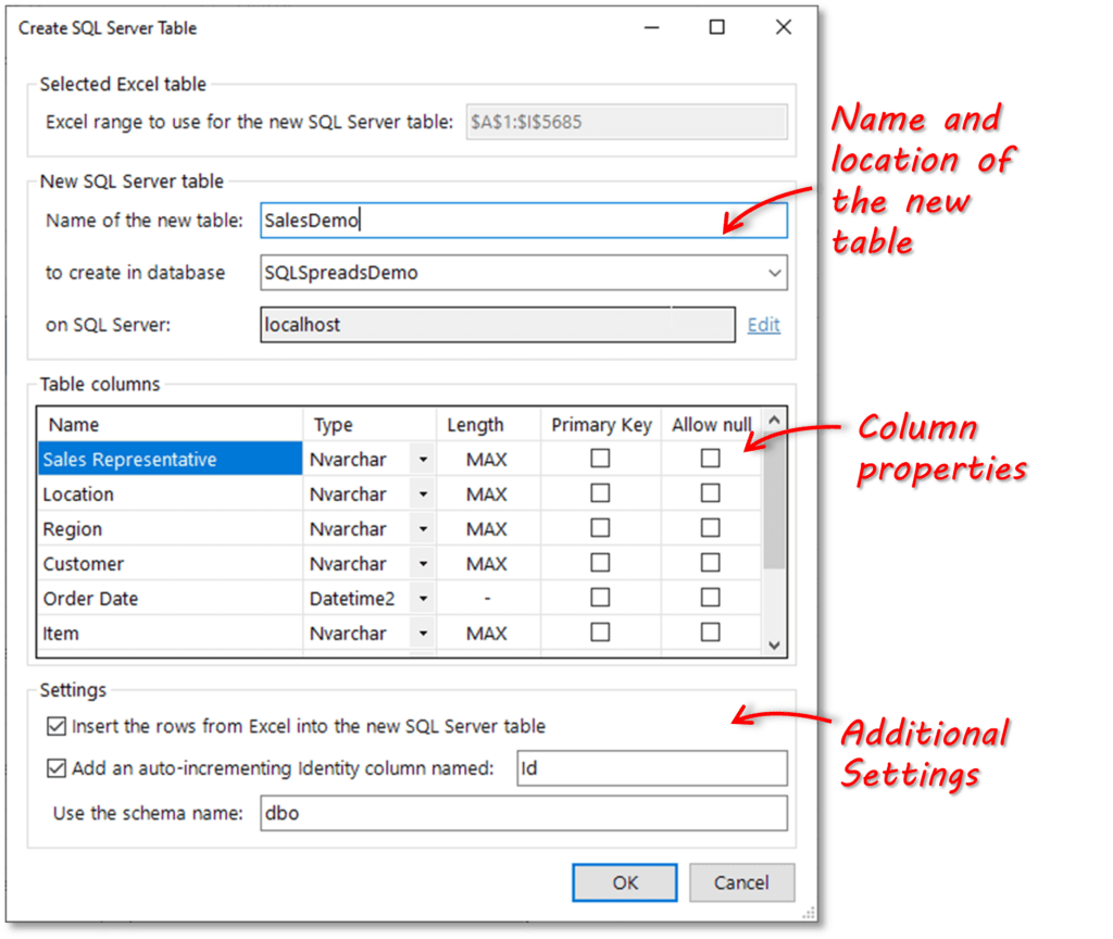 SQL Spreads a front end for SQL Server SQL Spreads