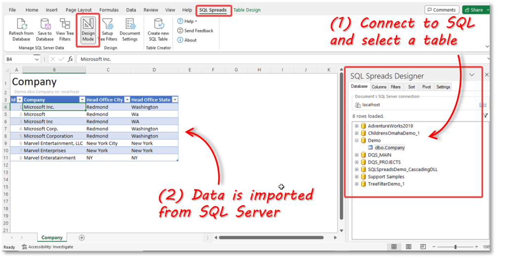 Cleansing data in SQL Server SQL Spreads