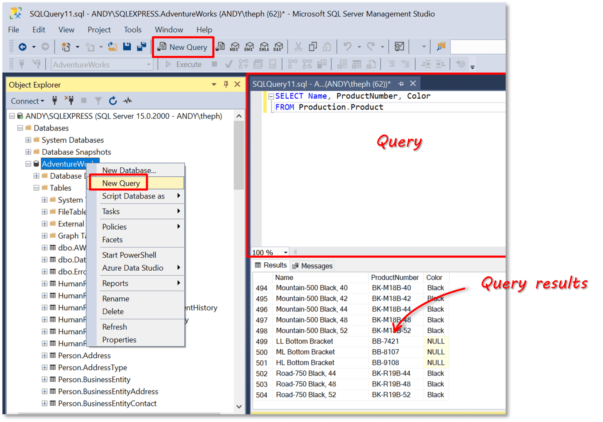 Introduction to SQL for Excel Users SQL Spreads