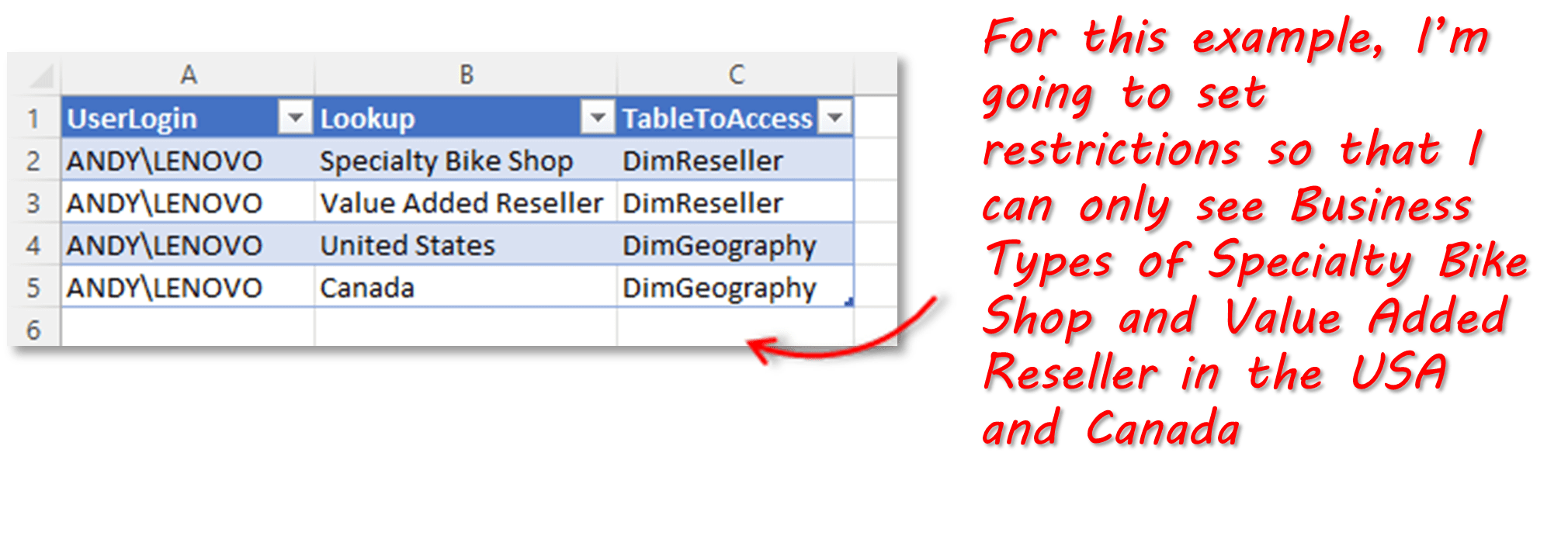 Tree Filters in Excel an easy way to view and filter SQL data SQL