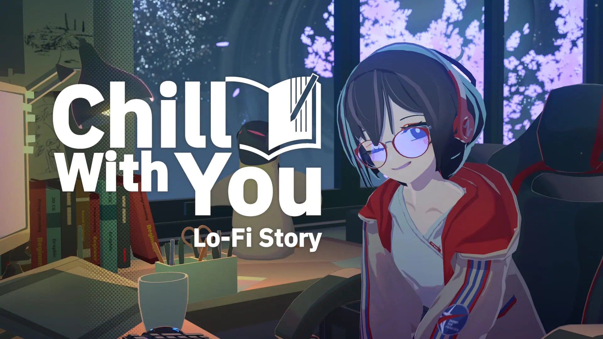 Steam向け作業用ADVゲーム 「Chill with You LoFi Story」の体験版が配信開始。音楽などをカスタマイズし