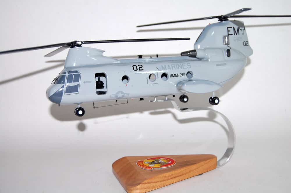 HMM261 Raging Bulls CH46 Model Squadron Nostalgia LLC
