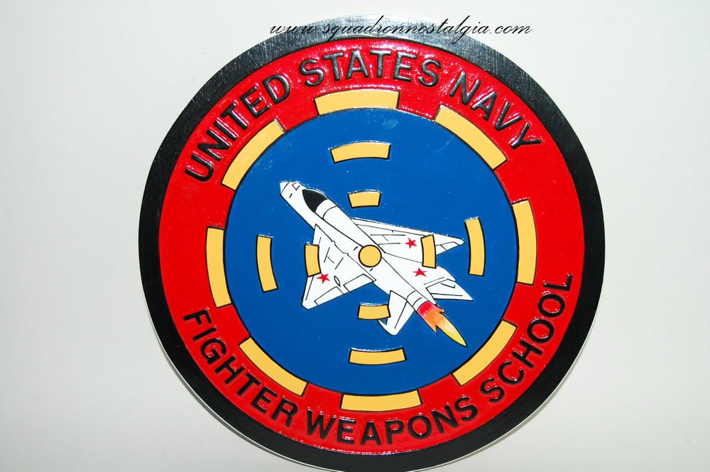 Top Gun Plaque Squadron Nostalgia LLC