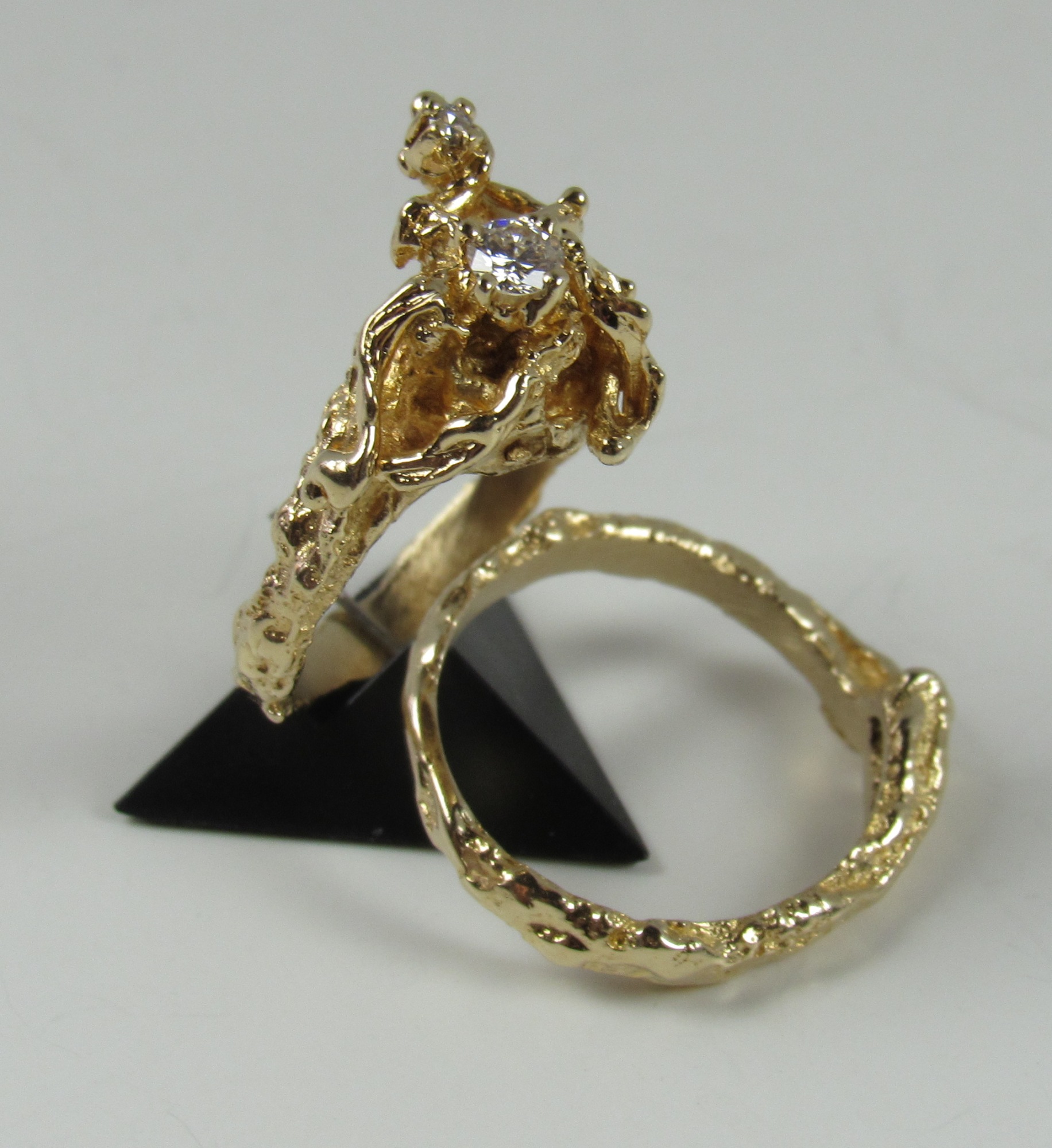 14K Gold & Diamonds Wedding Set 648