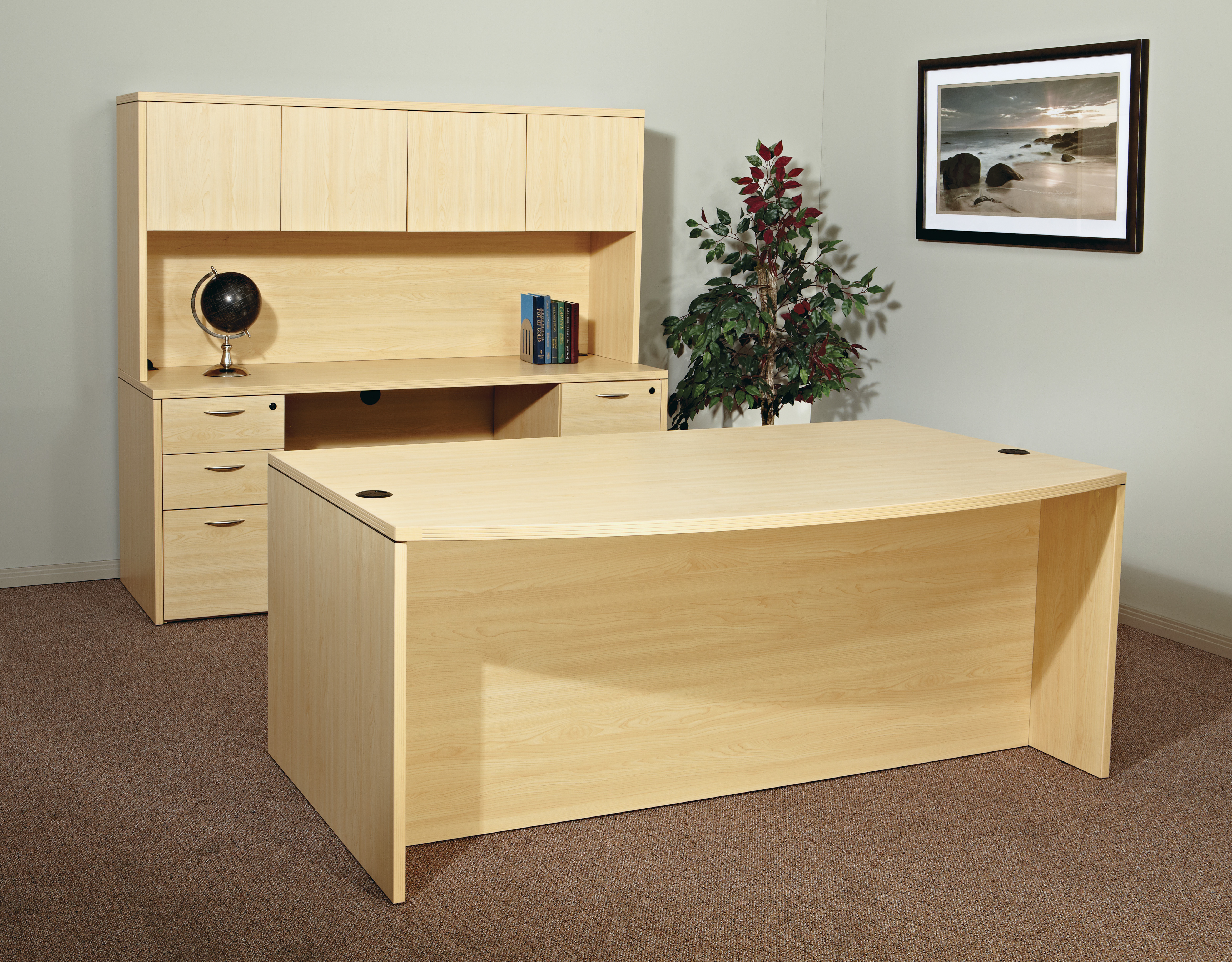 NAPA Executive Desk Set (Maple)
