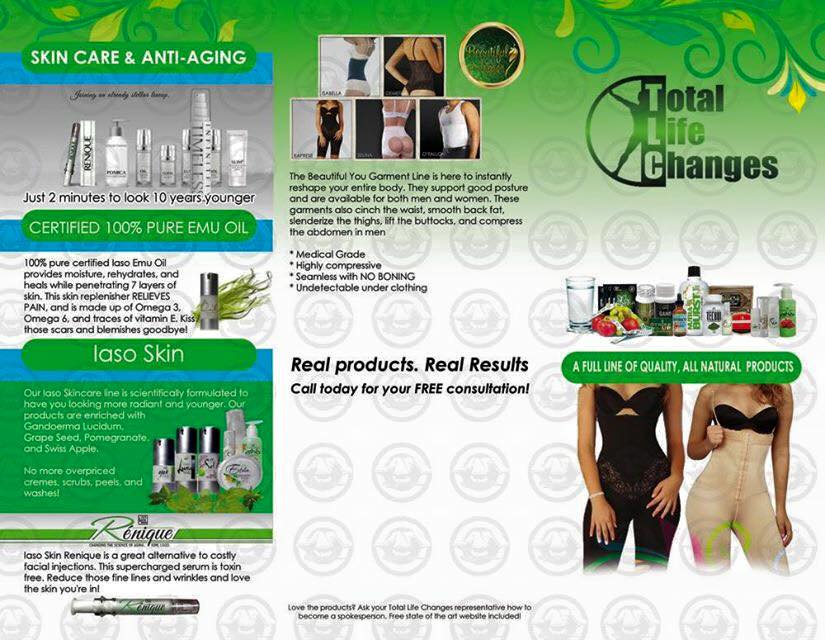 50 Total Life Changes Brochures