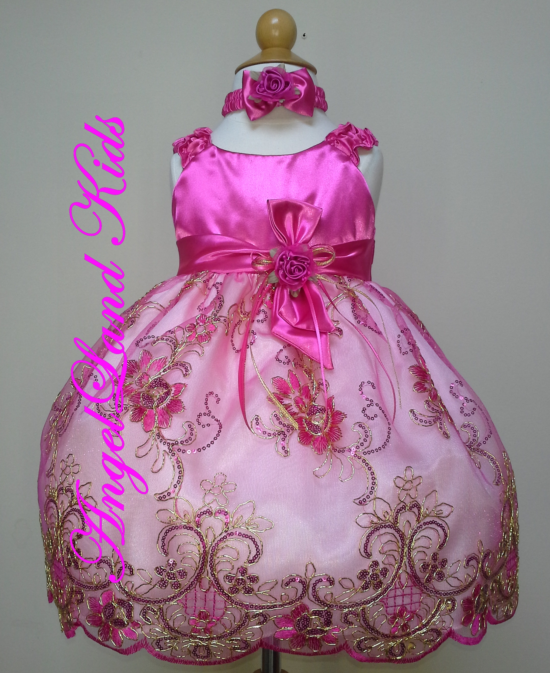 10105B Baby Fuchsia Dress 5
