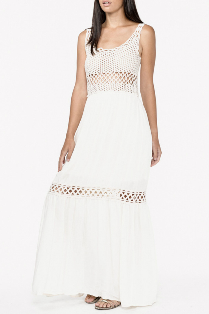 CROCHET MAXI DRESS